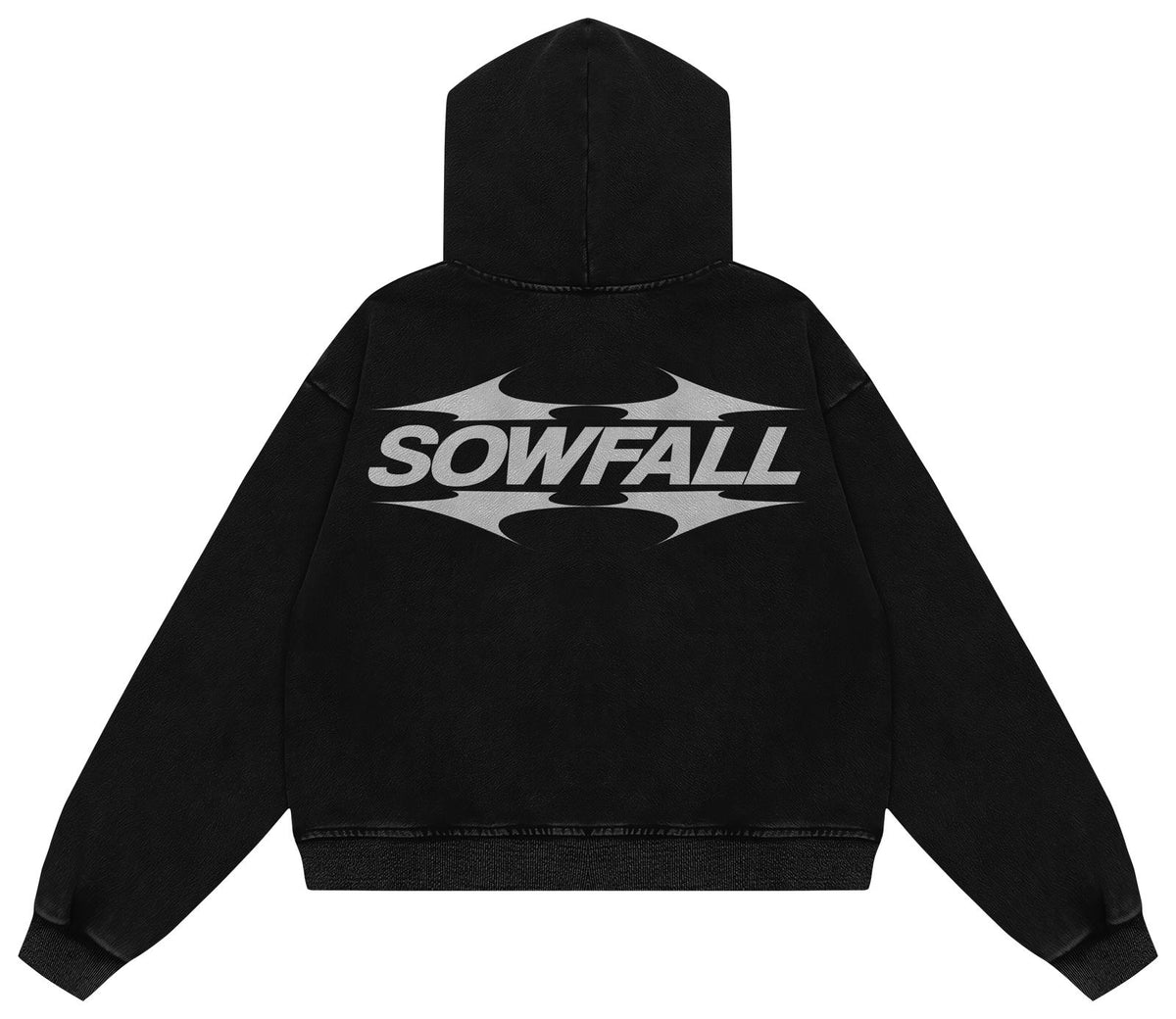 Noir Sowfall Hoodie